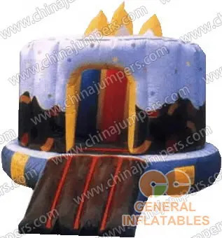 Birthday Cake Mini Bouncers