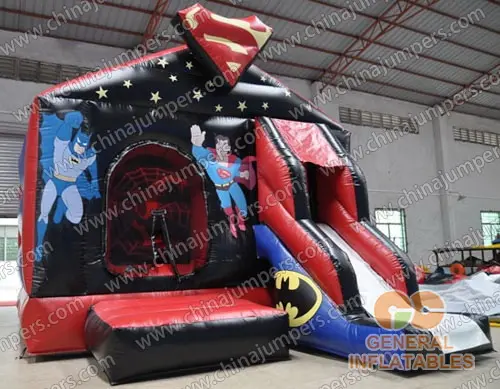 Hero combo inflatable bouncers