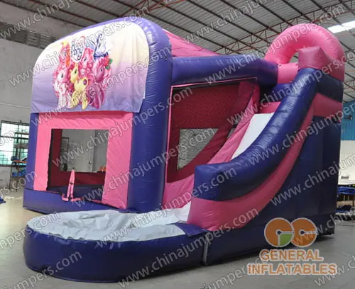 Inflatable combo waterslide for sale