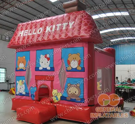 Inflatable Hello Kitty Bounce House