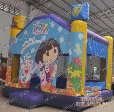 Inflatable Dora bounce houses