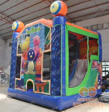 Inflatable Bbounce house with slide combo Sale