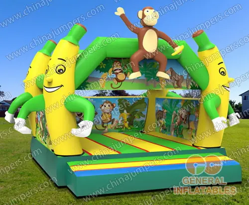  Monkey jumping castle