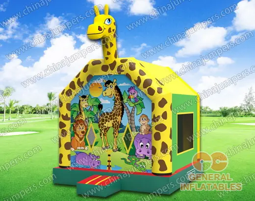 Safari park bounce house