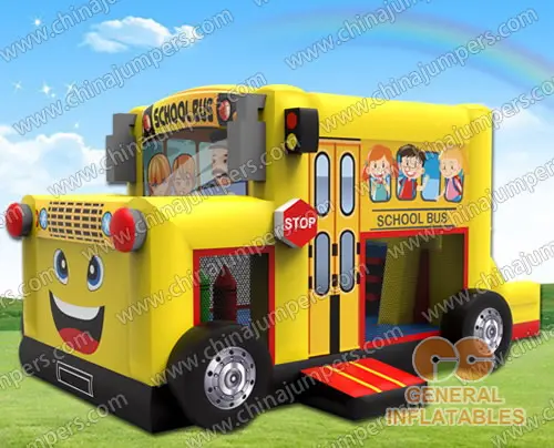 School bus bounce combo