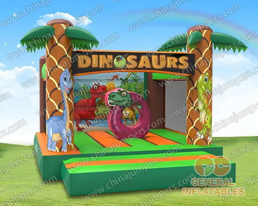 Dinosaurs bounce house