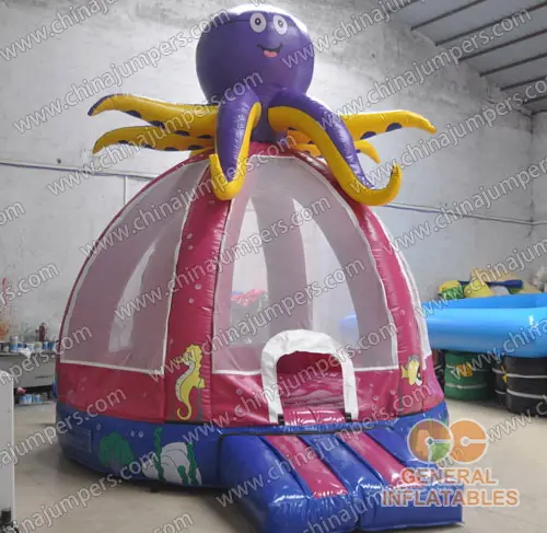 Octopus inflatable bouncers for sale