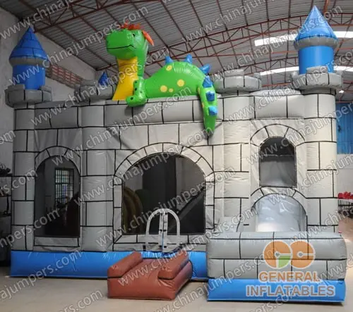 Dino castle combos inflatable castles