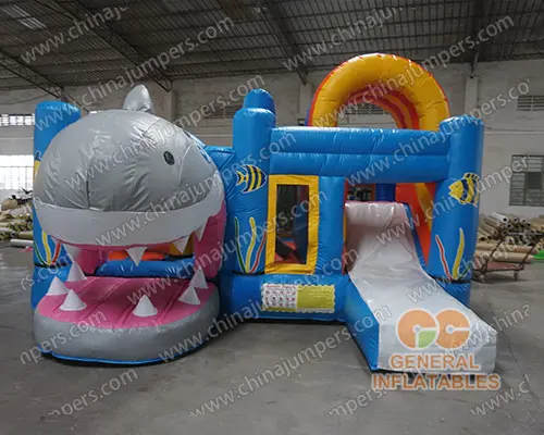 Shark inflatable combo