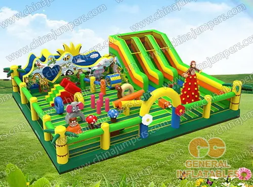 Giant jungle funland