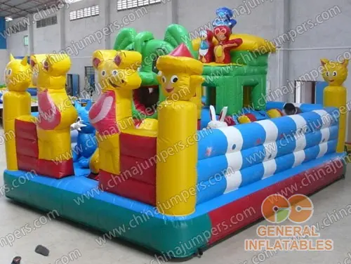 Happy Mice Inflatable Funland