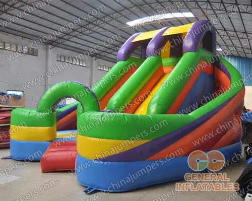 Inflatable combo obstacles