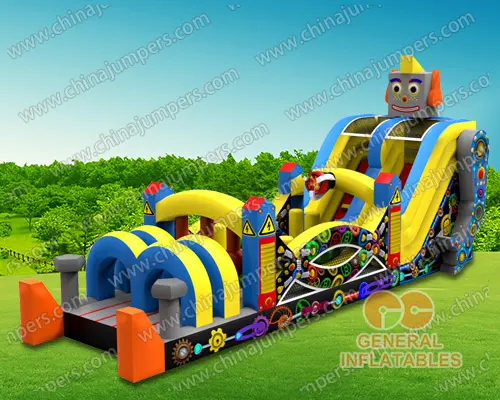 Robot Inflatable obstacle