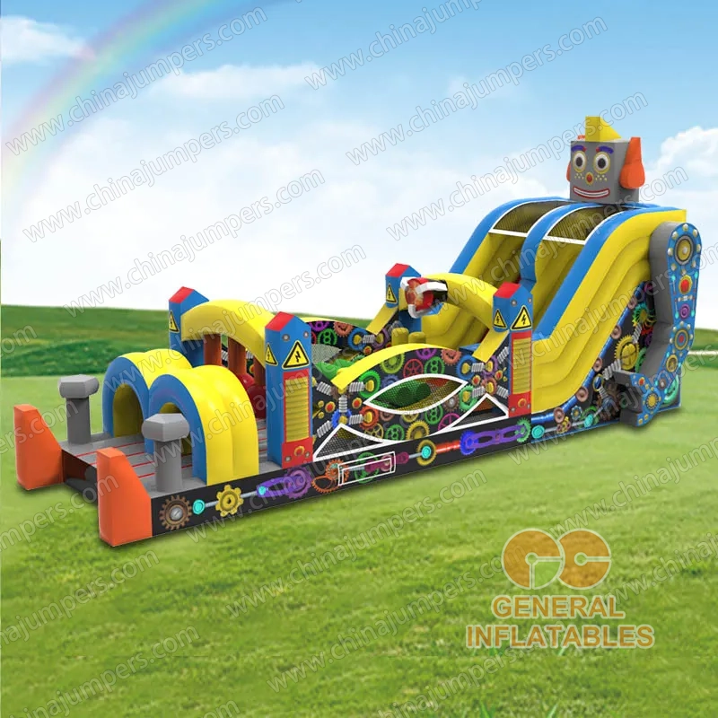 Robot Inflatable obstacle