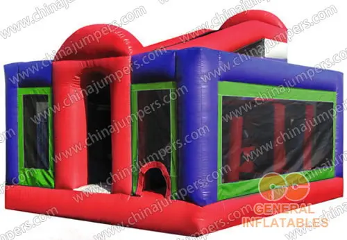 Backyard obstacle courses inflatables