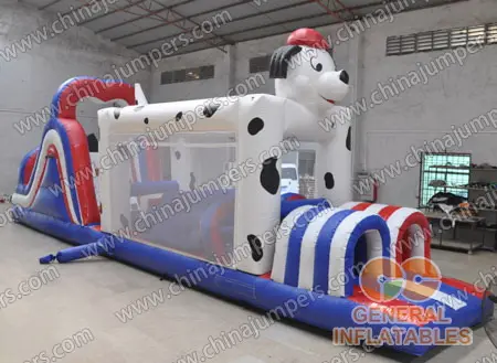 Dalmatian obstacle course inflatables for sale