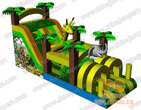 Inflatable Jungle obstacles