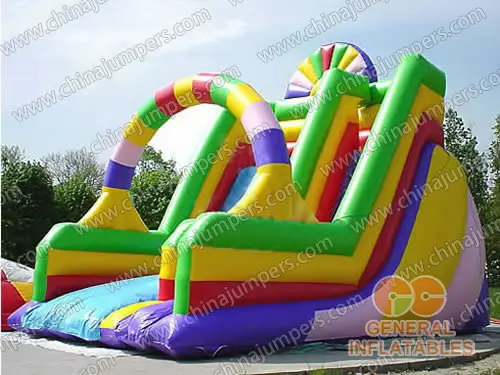 Inflatable plasticine slide for sale