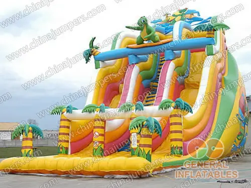 Inflatable take off slide for sale