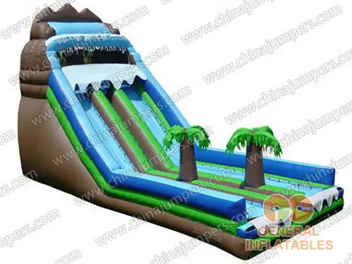 Inflatable waterfall isle for sale