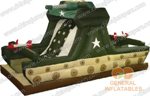 Tank Inflatable Slides