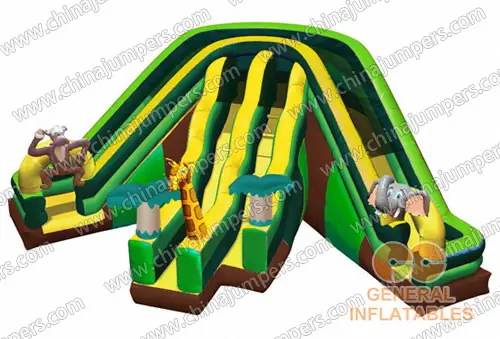 Inflatable Jungle Slides