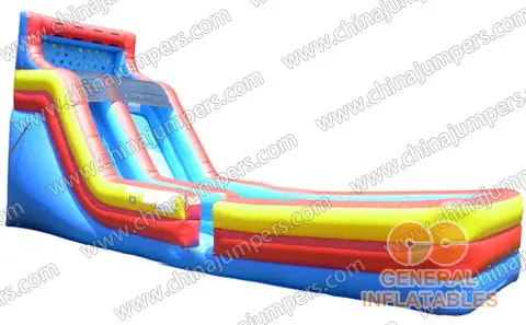 Inflatable slide