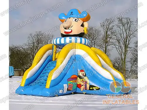 Inflatable pirate slide for sale