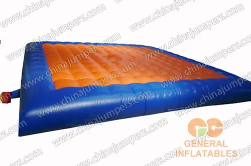 Inflatable trampoline