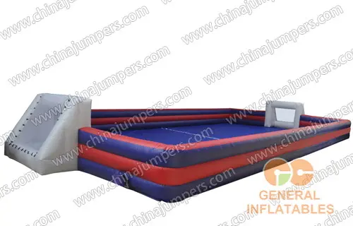 inflatable football court