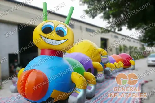 The caterpillar inflatable tunnel