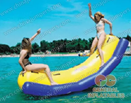 Inflatable Banana Water Teeter Totter