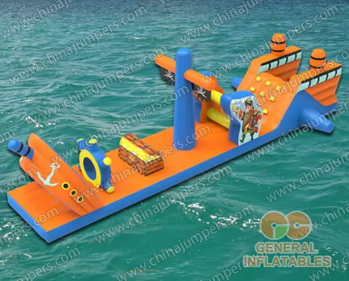 Pirate ship water game