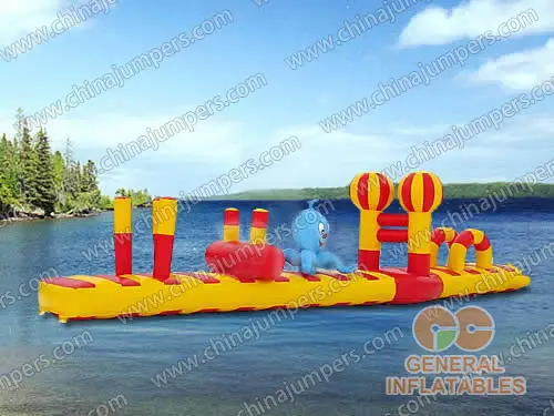 Inflatable Floating Obstacle Course