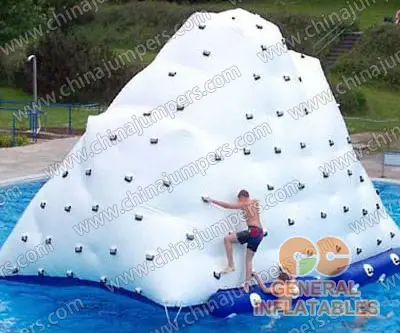 Giant Inflatable Iceberg Climb