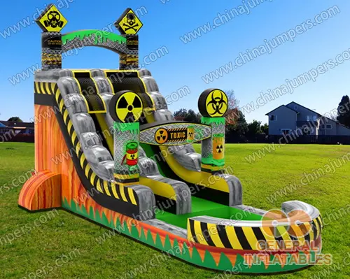  Toxic Run water slide