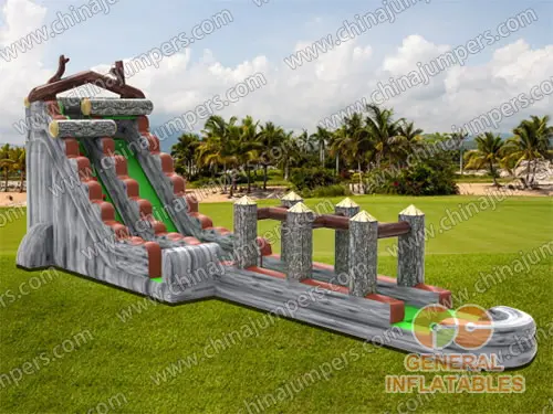 Loggers water slide