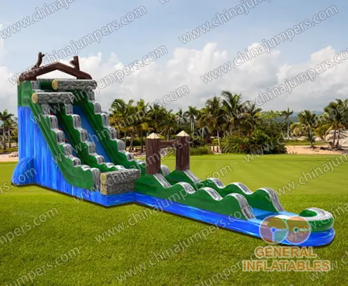 Loggers water slide