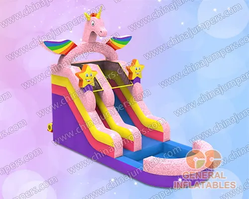 Unicorn water slide