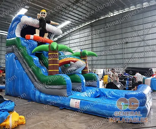 Surf water slide