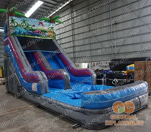 Jungle water slide