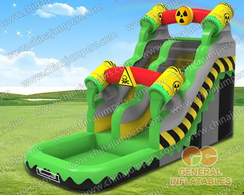 Biohazard water slide