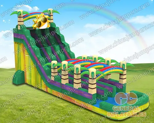 Rainbow water slide n slip