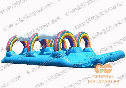 Inflatable Rainbow N Dip Slide