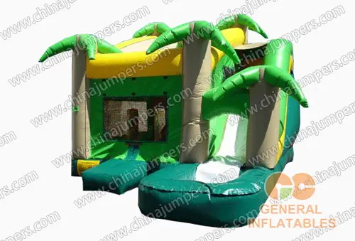 Jungle Water Slide House Combo