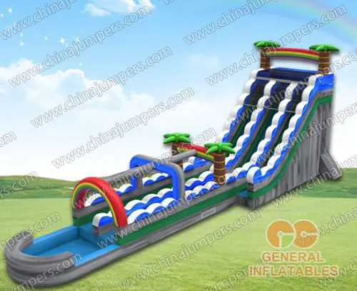 Jungle water slide