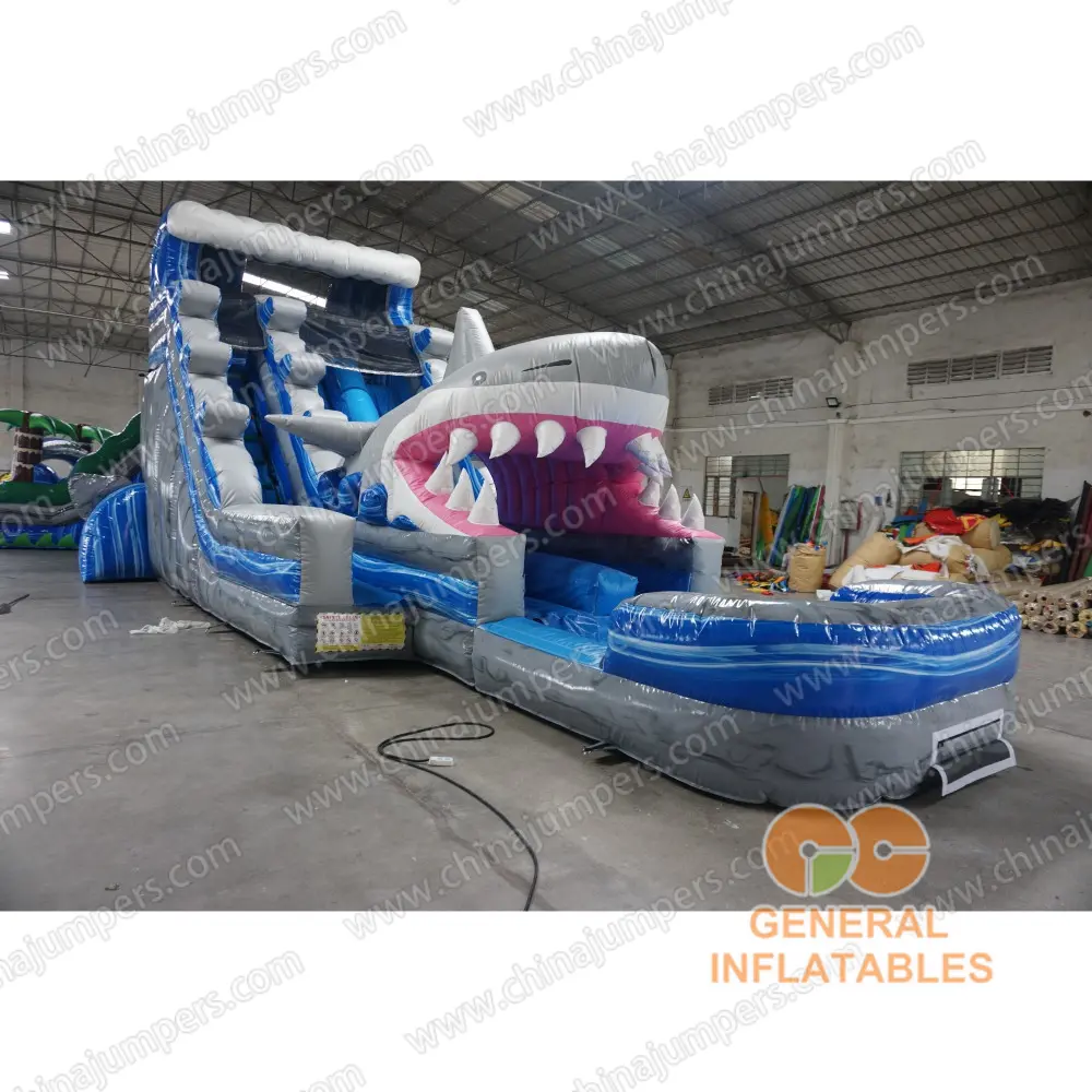 shark water slide